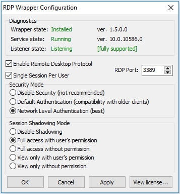 rpdwrapper-configuracion-varios-usuarios-simultaneamente