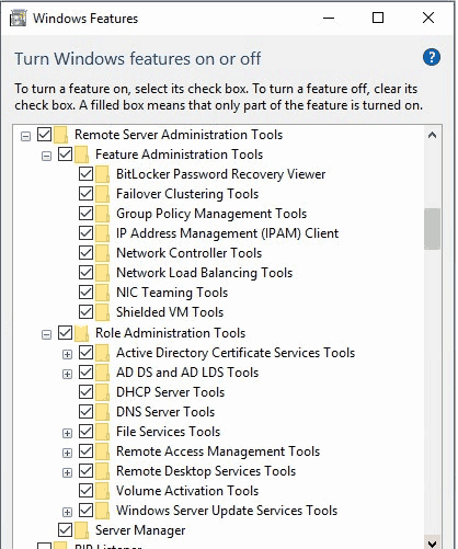 herramientas-de-administracion-remota-de-servidor-para-windows-10-windows-features