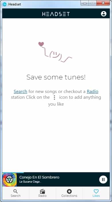 Reseña de Headser reproductor gratuito de youtube sin publicidad - Likes