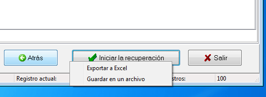 Herramienta de restauración de Microsoft Excel 11