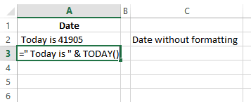 Formatear utilizando la función TEXTO el combinado de texto con una fecha