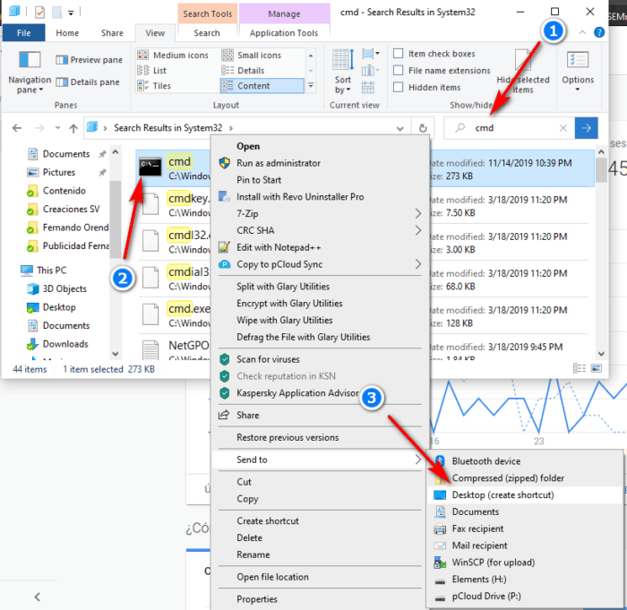 abrir cmd como administrador - Crear acceso directo 2 abrir cmd como administrador - Crear acceso directo 2