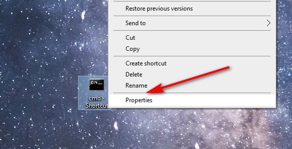 abrir cmd como administrador - Crear acceso directo 3 abrir cmd como administrador - Crear acceso directo 3