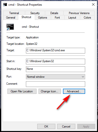 abrir cmd como administrador - Crear acceso directo 4 abrir cmd como administrador - Crear acceso directo 4