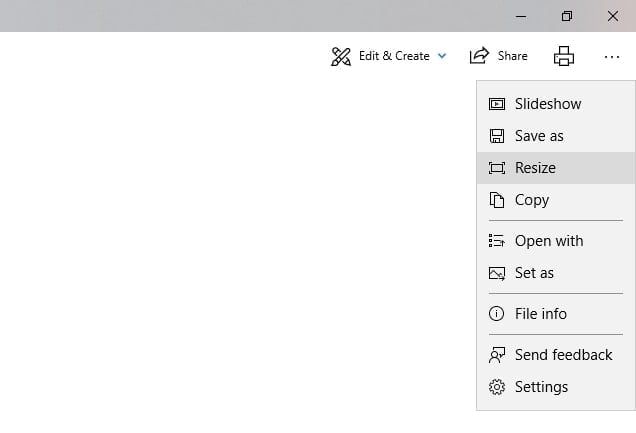 redimencionar imagen en Windows 10 redimencionar imagen en Windows 10