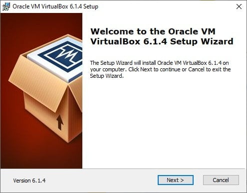 instalacion de virtualbox 1