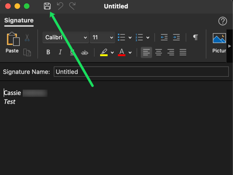 cambiar firma en outlook paso a paso 9