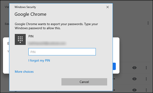 contraseña google chrome 40