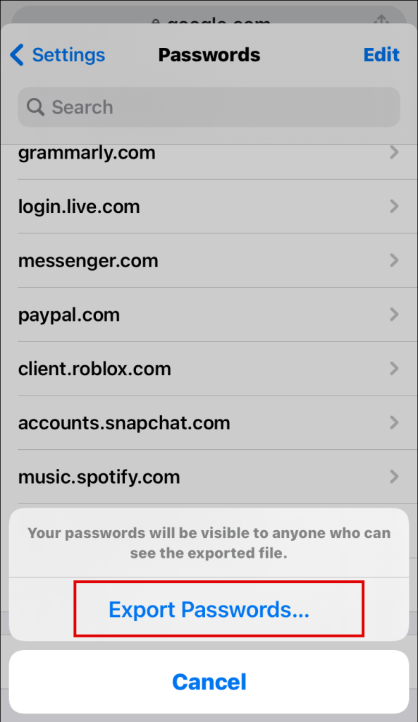 contraseñas google 52