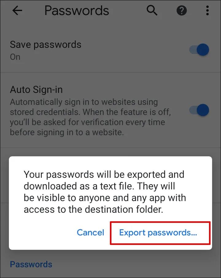 contraseñas guardadas google 47
