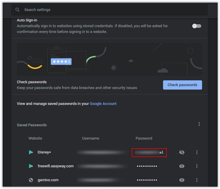 contraseñas guardadas google 7