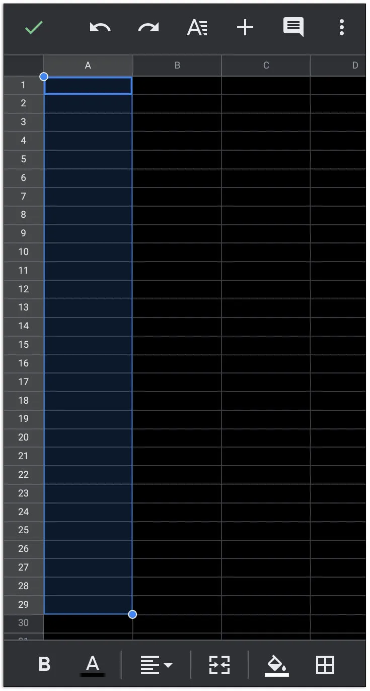 casilla de verificación a un documento de google 26