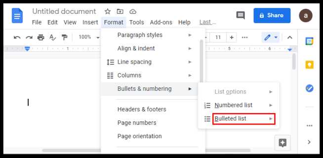 casilla de verificación a un documento de google 4