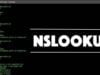 herramienta nslookup en el símbolo del sistema destacada